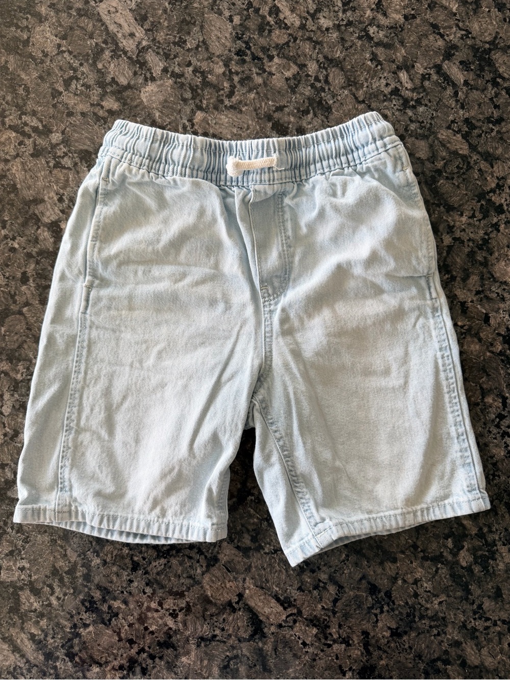 3/$25 H&M Kids Light Blue Pull On Shorts Size 6X Casual Summer Shorts